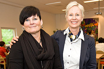 Harrieth Larsson och Katharina Ayres