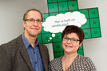 Lars Rex och Katherina Hansson.